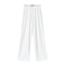Gaelle Pantaloni Pantalone Donna groffato con banda Bianco - Francavilla Moda